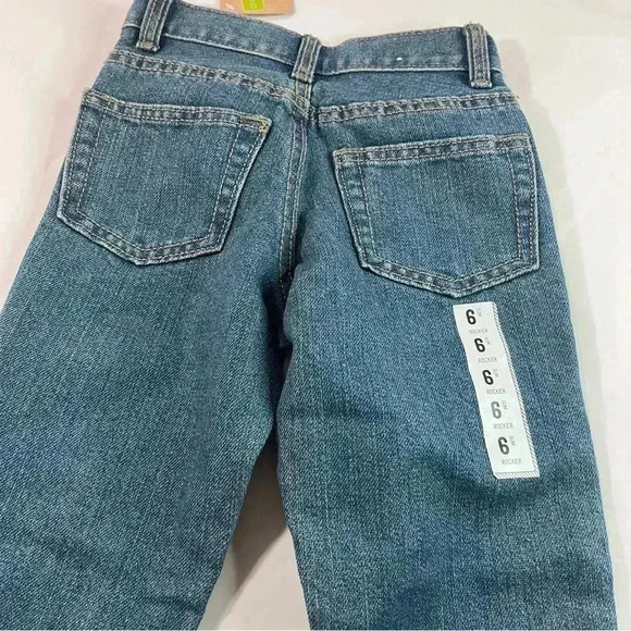 Crazy 8 slim size 6 kids jeans denim adjustable waist‎ new with tags - Picture 4 of 4